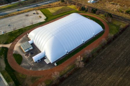 Aerial View Markham Sports Dome